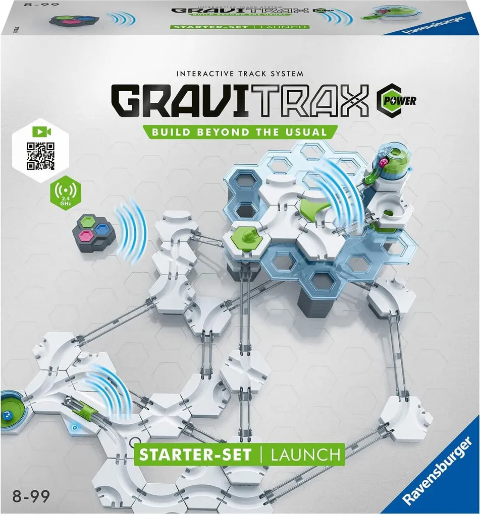 Construire des circuits infinis avec le Kit GraviTrax Power Launch Noir