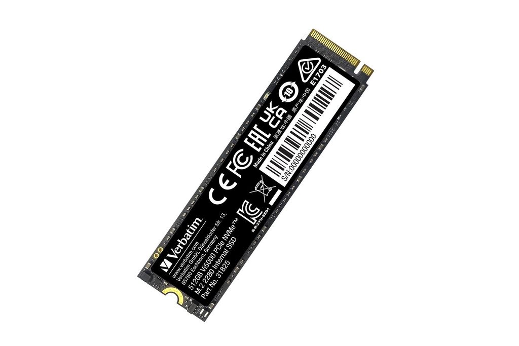 Disque SSD Verbatim Vi5000 512Go - NVMe M.2 Type 2280 Image du produit 