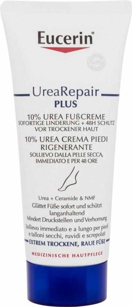 Eucerin UreaRepair plus Fußcreme 10 %, 100 ml Creme Produktbild 