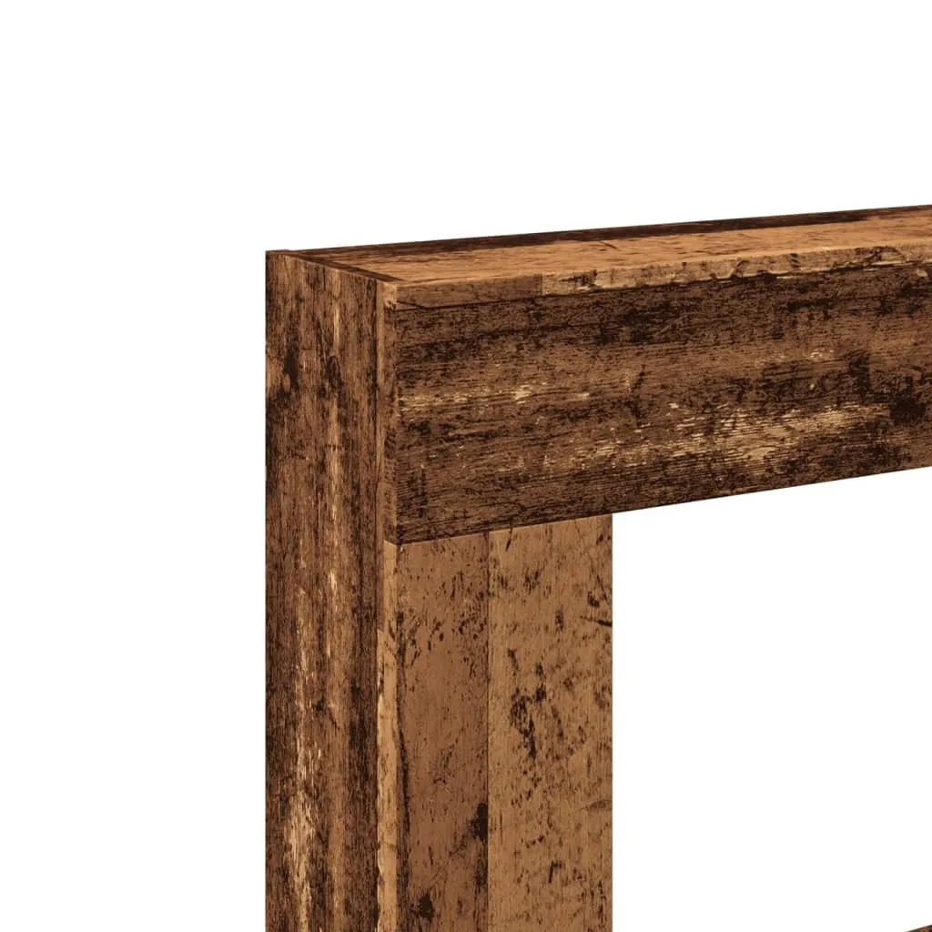 Habillage cheminée pour mur vide : la solution déco aspect bois