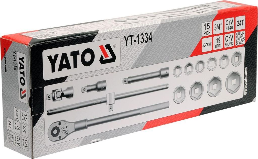 Yato YT-1334, 15 kusů Obrázek produktu 