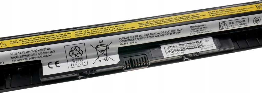 Batterie de remplacement ordinateur portable Lenovo L12M4E01 POLION