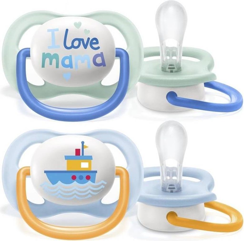 Avent Ultra air Text 2pcs pour garçons 0-6 m, taille 0-6 m Image du produit 