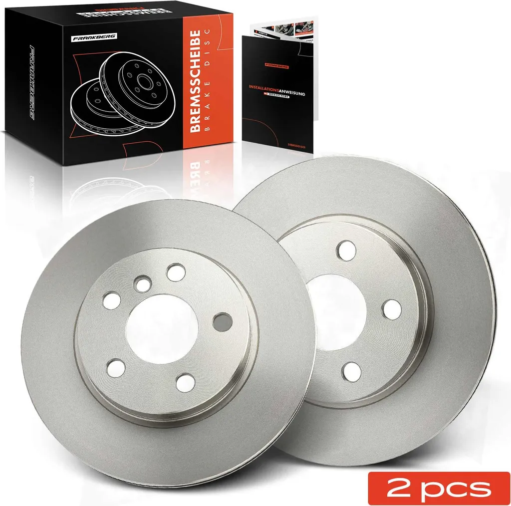 Disque de Frein Avant Ventilé pour BMW i3 I01 et i3s, Paire Gauche Droite