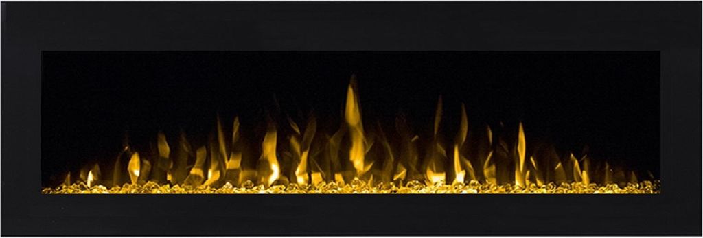 CHEMIN'ARTE - Elektrischer Wandkamin Volcano 3XL 150 cm LED-Flammeneffekt, programmierbare Heizung, Fernbedienung