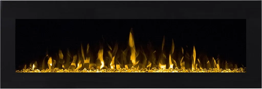 Cheminée Électrique Murale 150 cm : Chaleur Sans Fumée Ni Entretien Volcano 3XL
