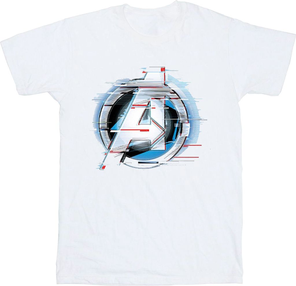 Avengers Endgame - "Team" T-Shirt Logo für Herren BI52551 (XXL) (Weiß)