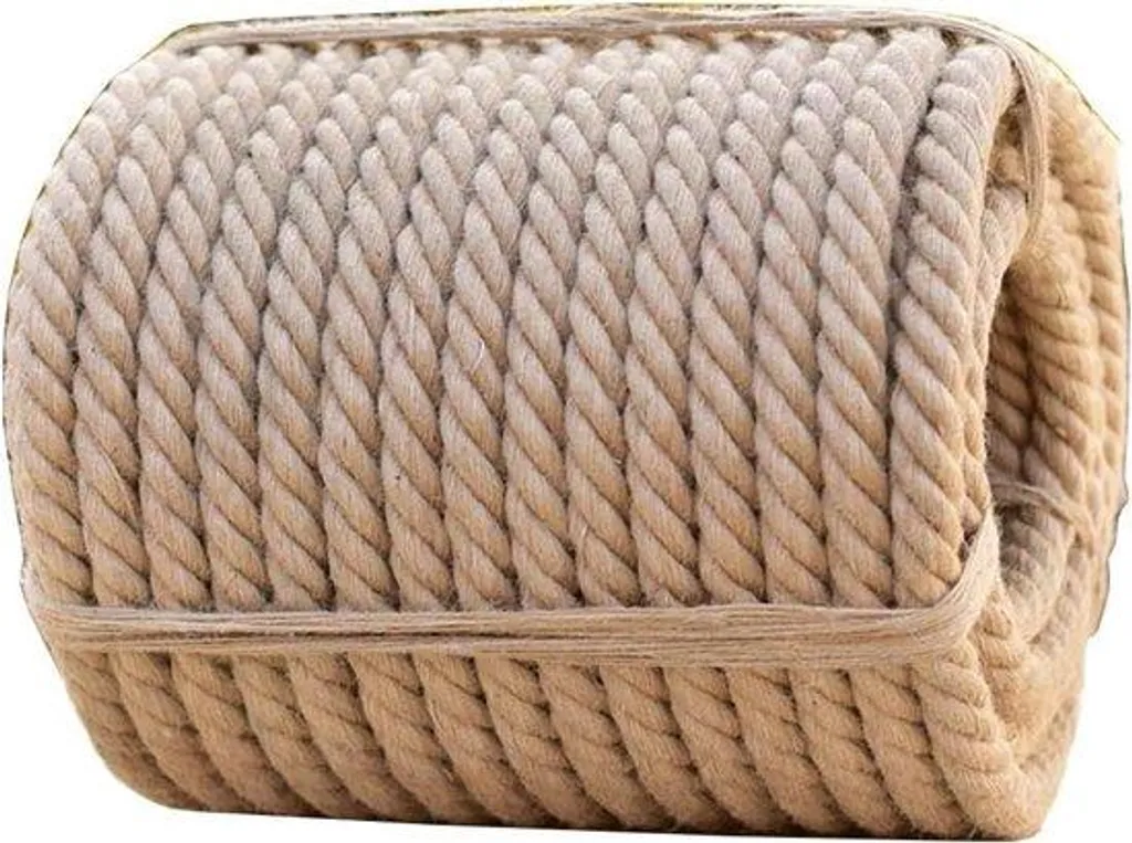 Corde de jute 16mm anti-glisse - Sécurisez vos hamacs et vos montées