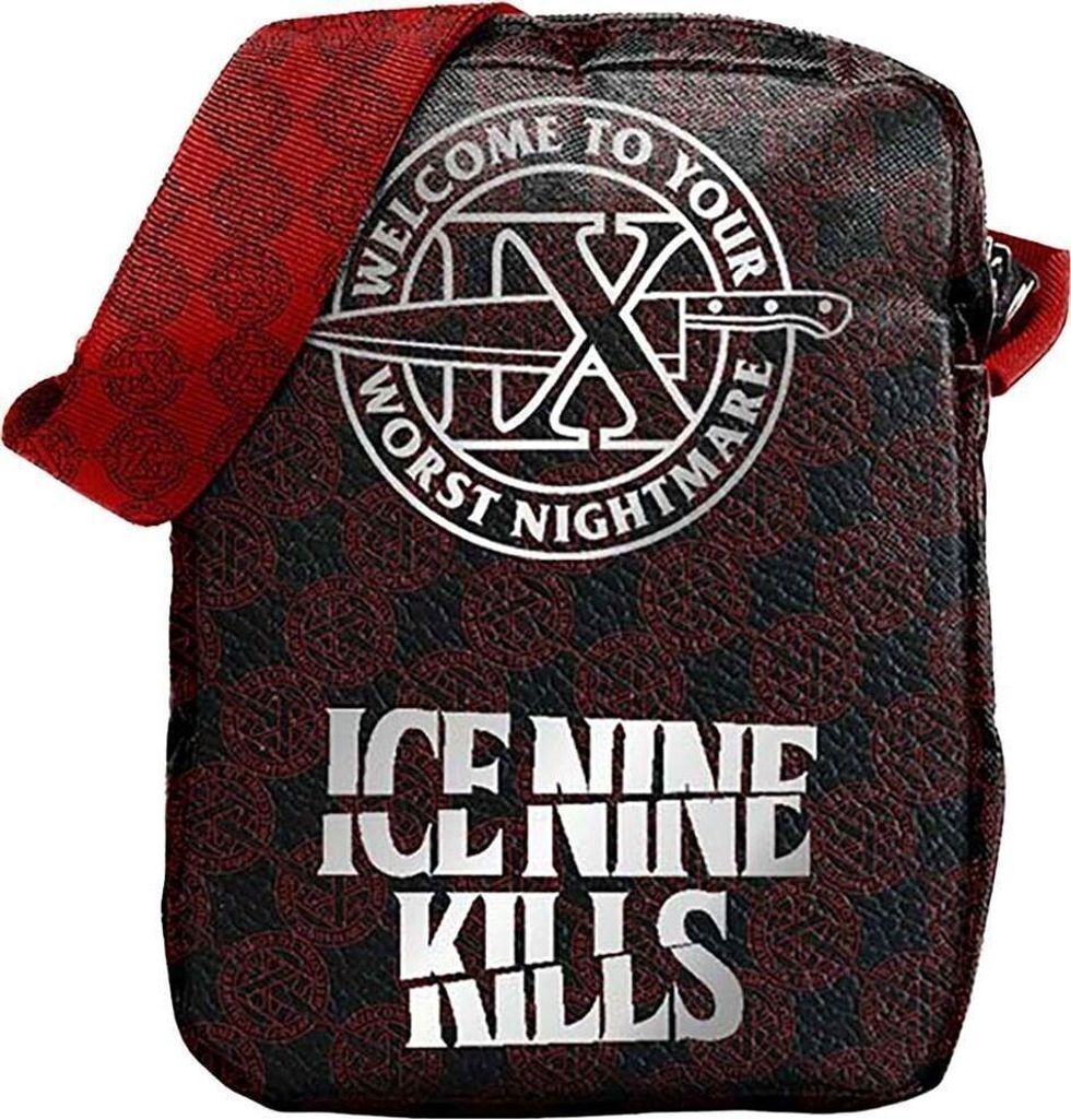Ice Nine Kills Welcome Nightmare Crossbody Tasche Black