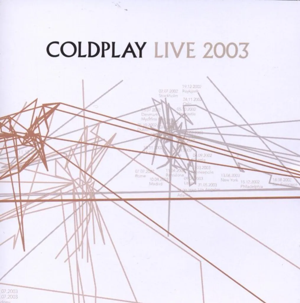 Coldplay Live 2003 Concert Vidéo Idéal Soirée Musique à la Maison