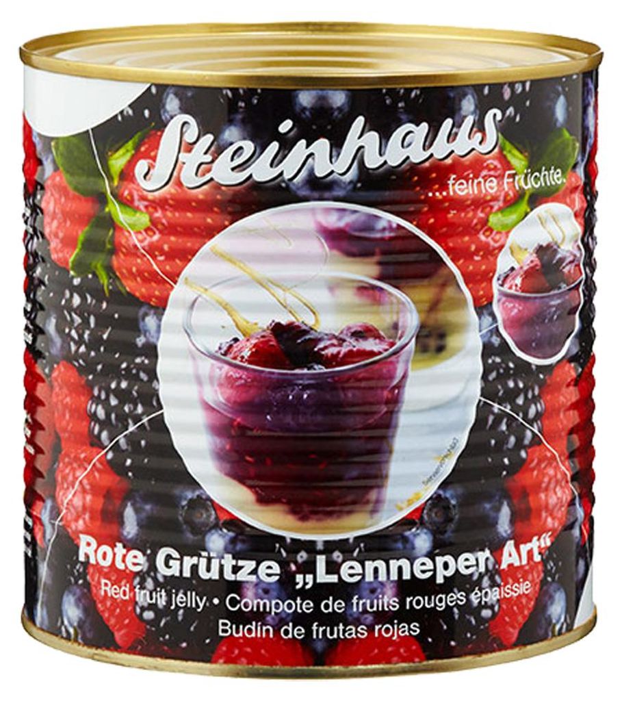 Steinhaus Rote Grütze Lenneper Art feine Früchte in der Produktbild 