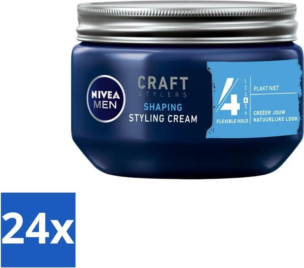NIVEA MEN Crema Styling Natural Look 150ml - Maxi Lotto 24 Pezzi | Offerta