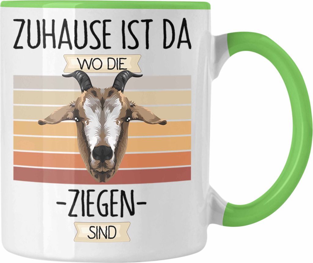 Trendation - Ziegen Hirt Tasse Geschenk Geschenkidee Produktbild 