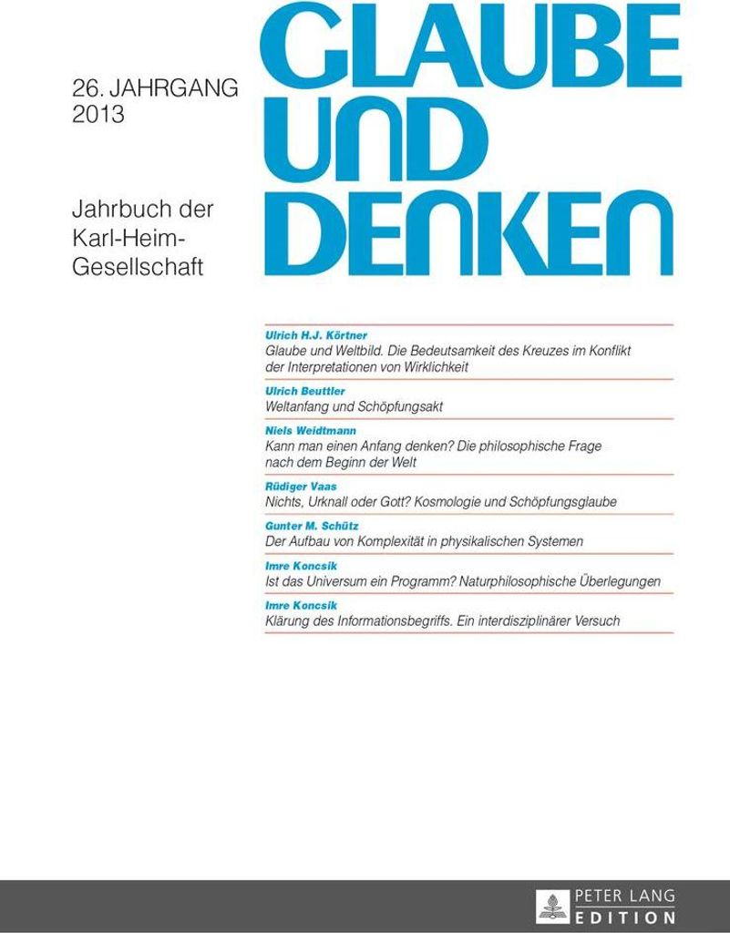 Glaube und Denken