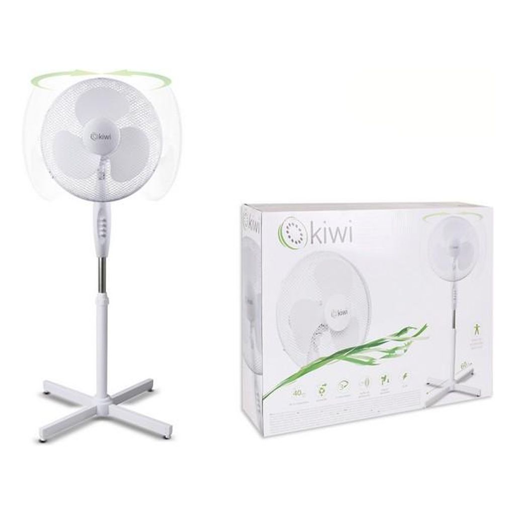 Ventilator deFuß Kiwi White 45 W (Ø 40 cm) Produktbild 