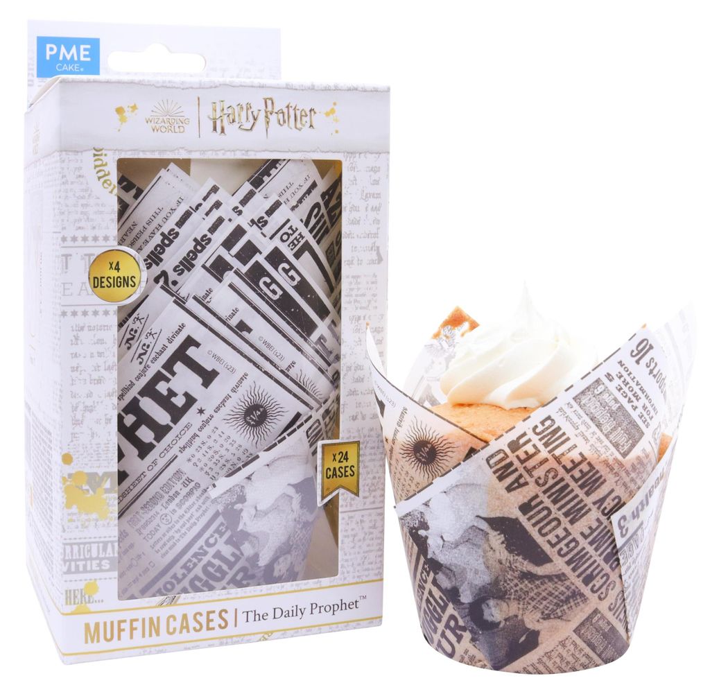 Cestini per muffin Harry Potter, giornale 24 pezzi Immagine del prodotto 