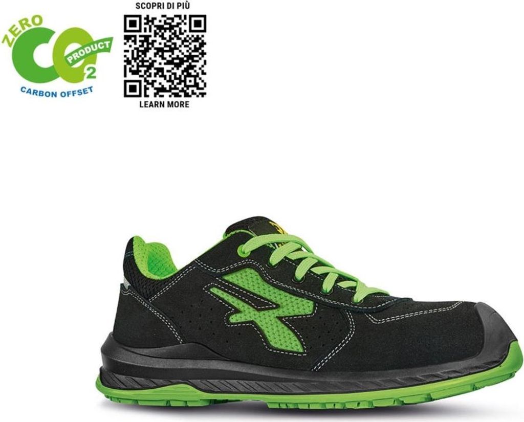 U-POWER Sicherheitshalbschuh CANYON ESD S1P SRC Größe 37