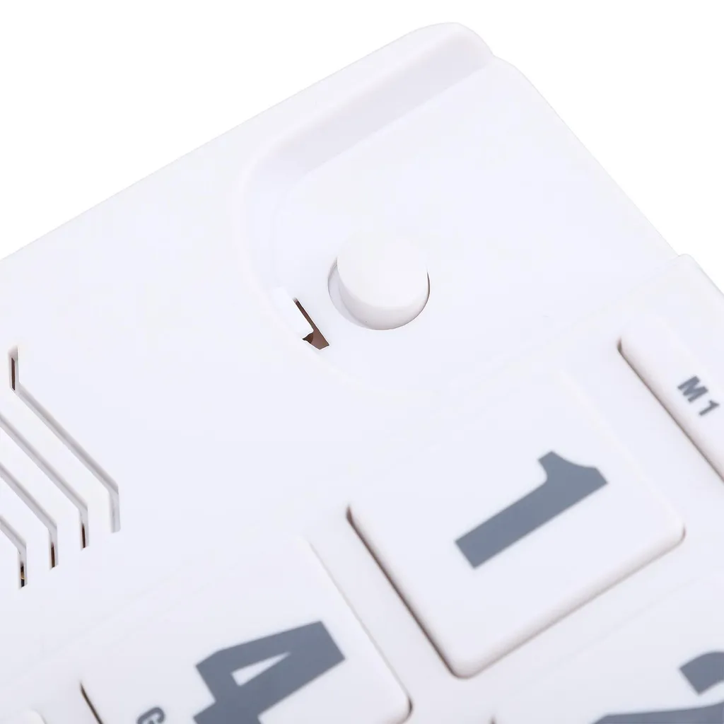 Téléphone fixe filaire à grandes touches T-500 volume réglable noir