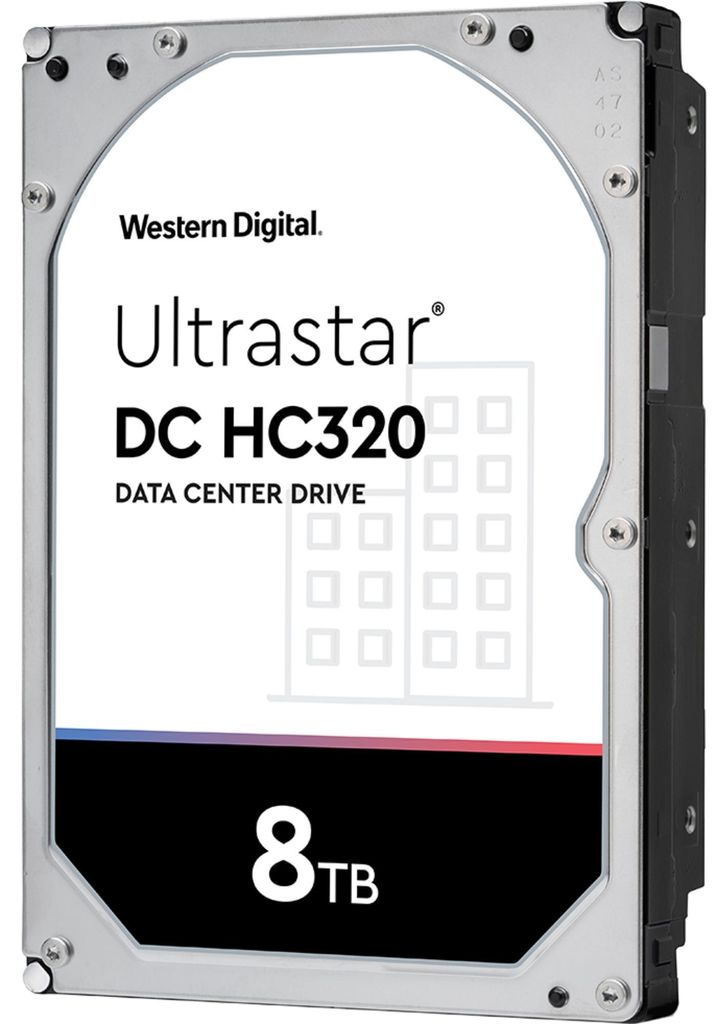 Western Digital Ultrastar DC HC320, 8 TB, 7200 RPM, 256 MB, Produktbild 