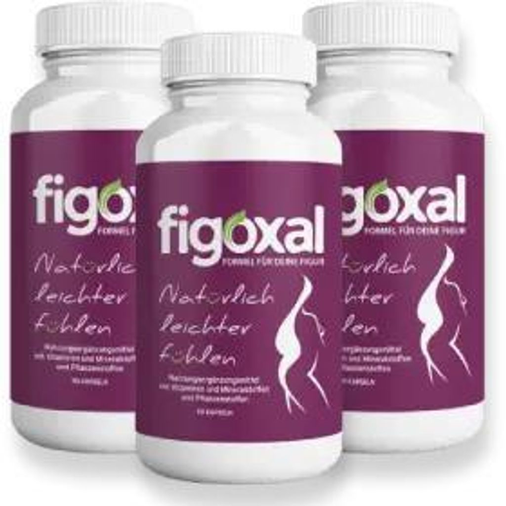 Figoxal Kapseln | Für Ihr allgemeines Wohlbefinden | Einfache Einnahme | 3x60 Kapseln
