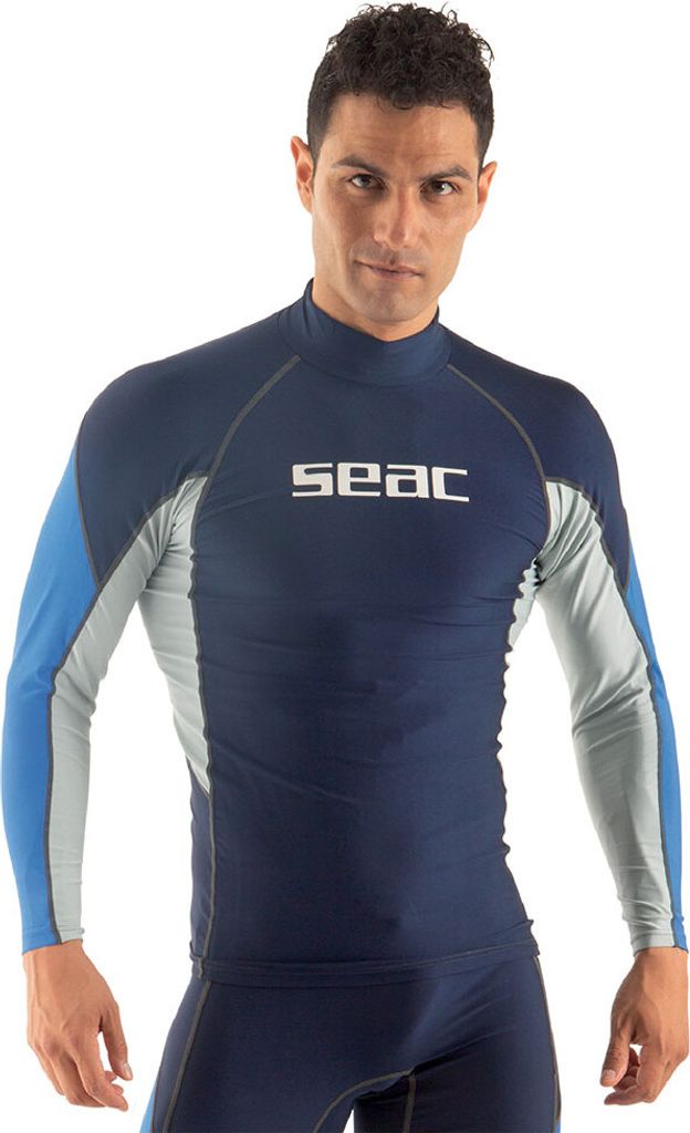 Seacsub Raa Evo Uv-schutz Langarm-t-shirt Blau 2XL Blau 2XL