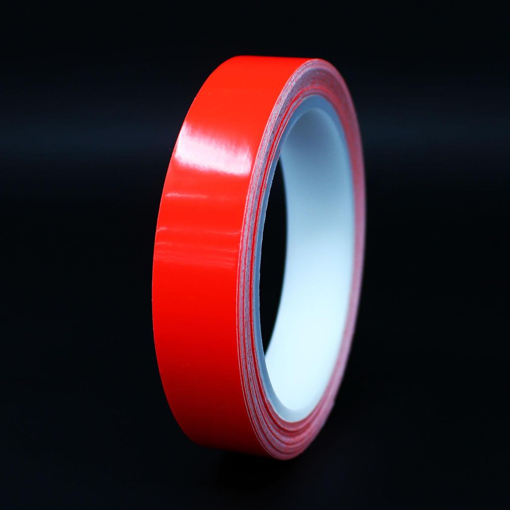 10m Zierstreifen 12mm Neon Rot Dekorstreifen Auto Motorrad Boot Modellbau Klebestreifen