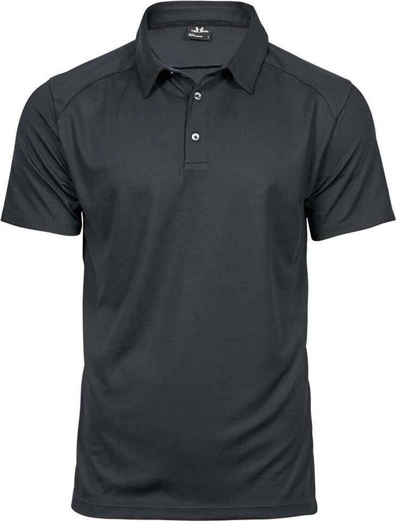 Tee Jays - "Luxury" Poloshirt für Herren - Sport PC5199 (XL) (Schwarz)
