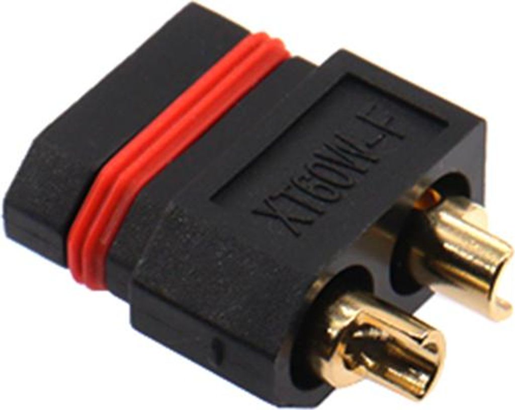 XT60W-F Buchse 3.5mm, vergoldet - für RC-Flugzeuge, -Drohnen
