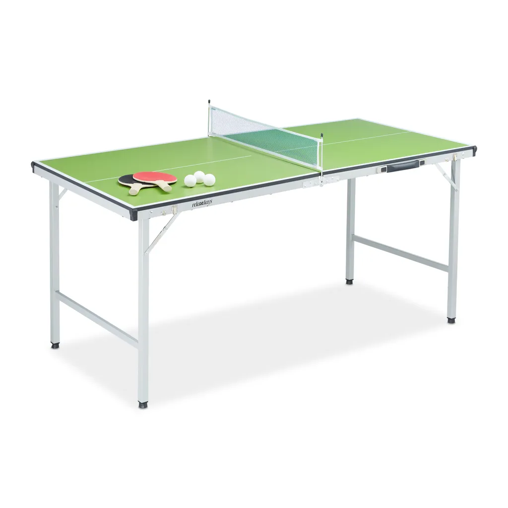 Table de Ping-Pong Verte Légère et Stable pour Jouer Partout sans Encombre