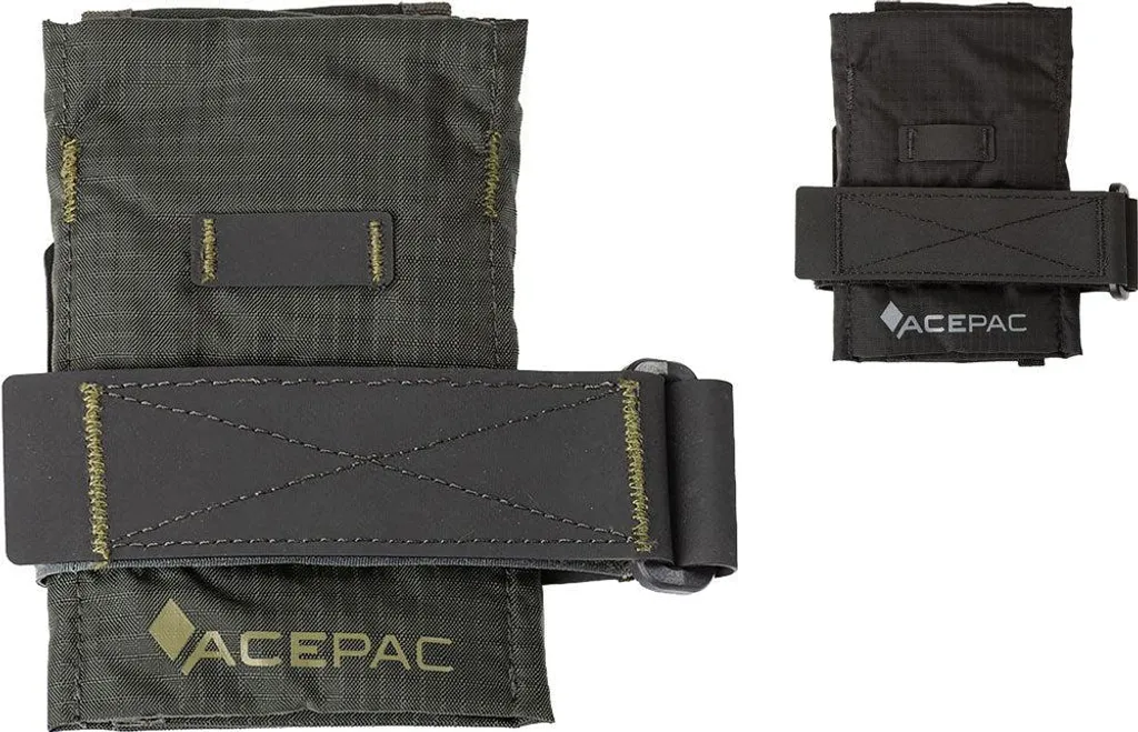 Sacoche de selle vélo pour bikepacking Acepac Mk III Wallet Noir One Size