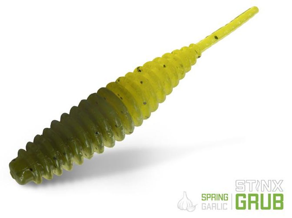 DELPHIN B! StinxGRUB Garlic, Gummiköder, 4cm, SPRING, 20 Stk, 101003012