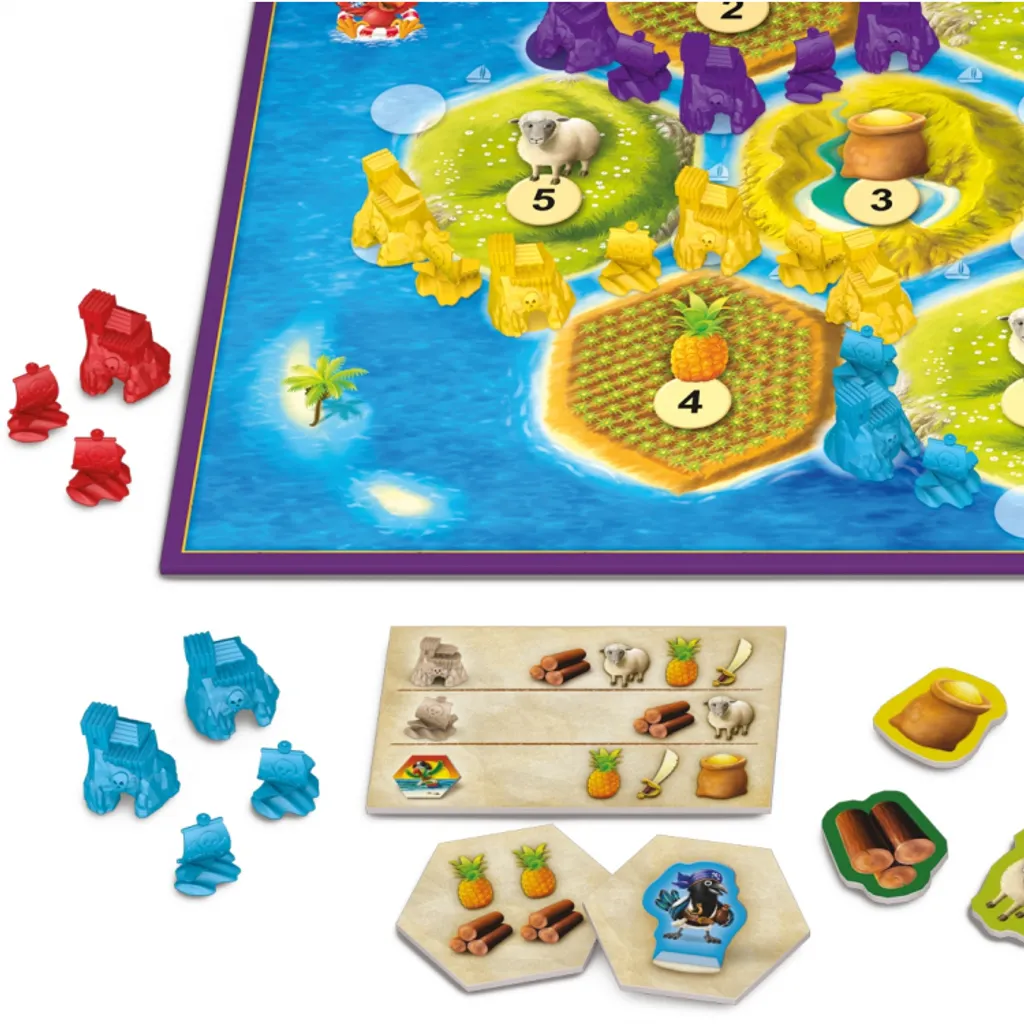 Albi Colons de Catan Junior : jeu de société stratégique pour enfants