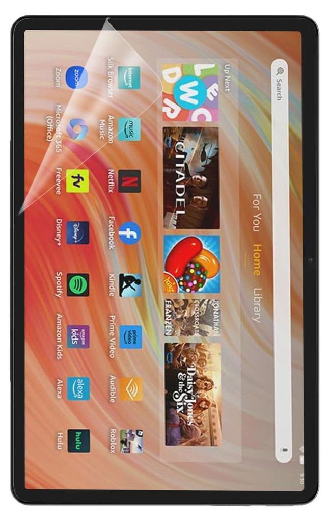 2x Klarsichtfolie Displayschutz für Amazon Fire HD 10 2023 13.Gen 10.1 Zoll Displayfolie Kratzschutz