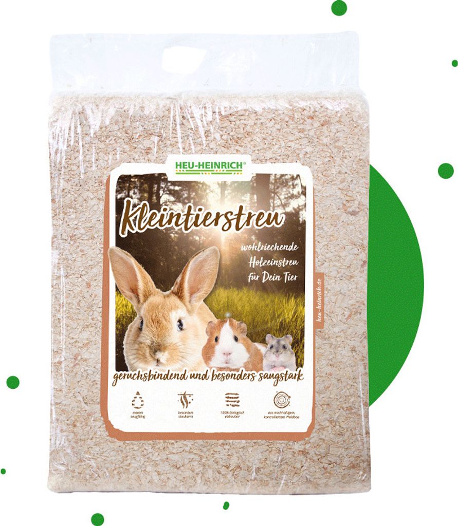 HEU-HEINRICH® - Kleintiersteu - 3,2kg Produktbild 