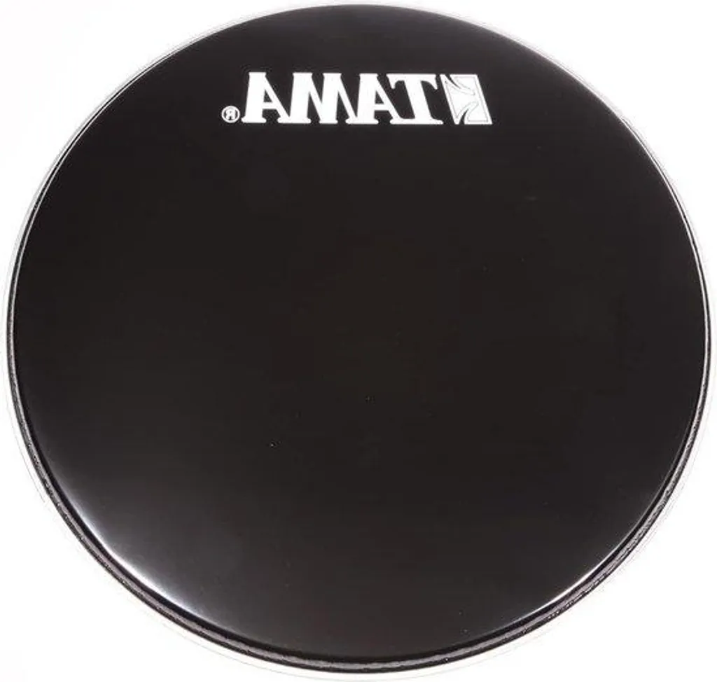 Peau de frappe noire 20 pouces pour grosse caisse - Accessoire batterie