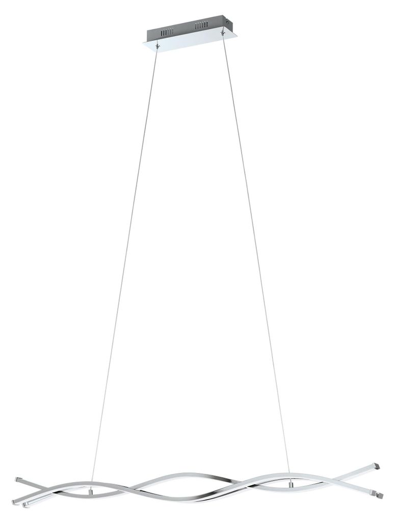 EGLO Lasana 2, Flexible, Cromo, Blanco, Blanco, Aluminio, Imagen del producto 