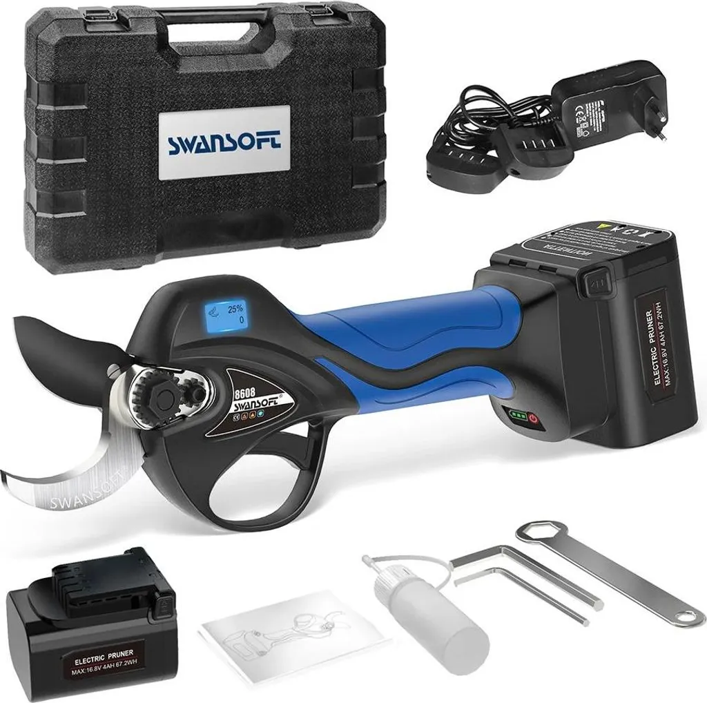 Élagueuse 8608A brushless : finissez vos tailles sans panne de batterie