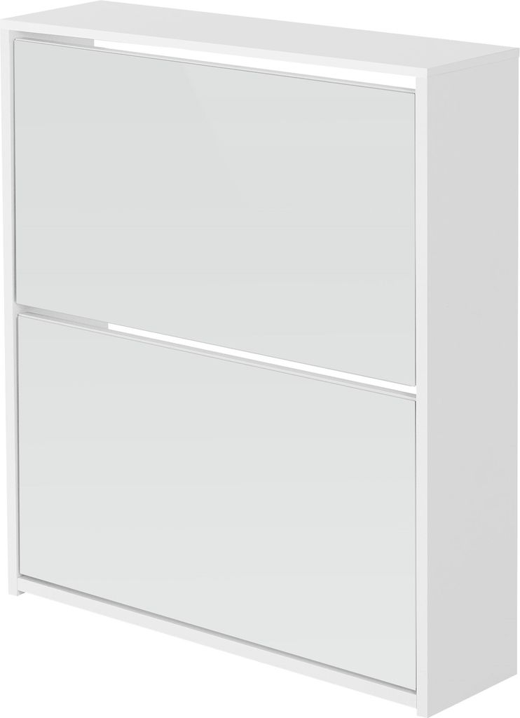 ML-Design Schuhschrank mit 2 Fächern, Schuhkipper für 6 Produktbild 