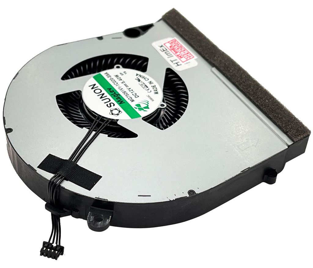 CPU version Flache - Lüfter Kühler 4-Pin stecker FAN cooler für HP Omen 17-cb0002ng, 17-cb0220ng