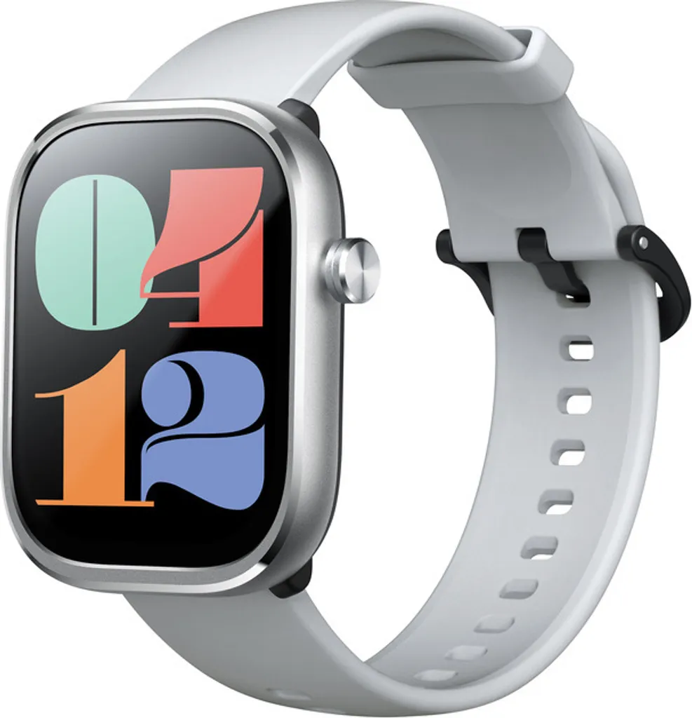 Mibro C4 Argent : Montre Connectée à Grande Autonomie et Écran Éclatant