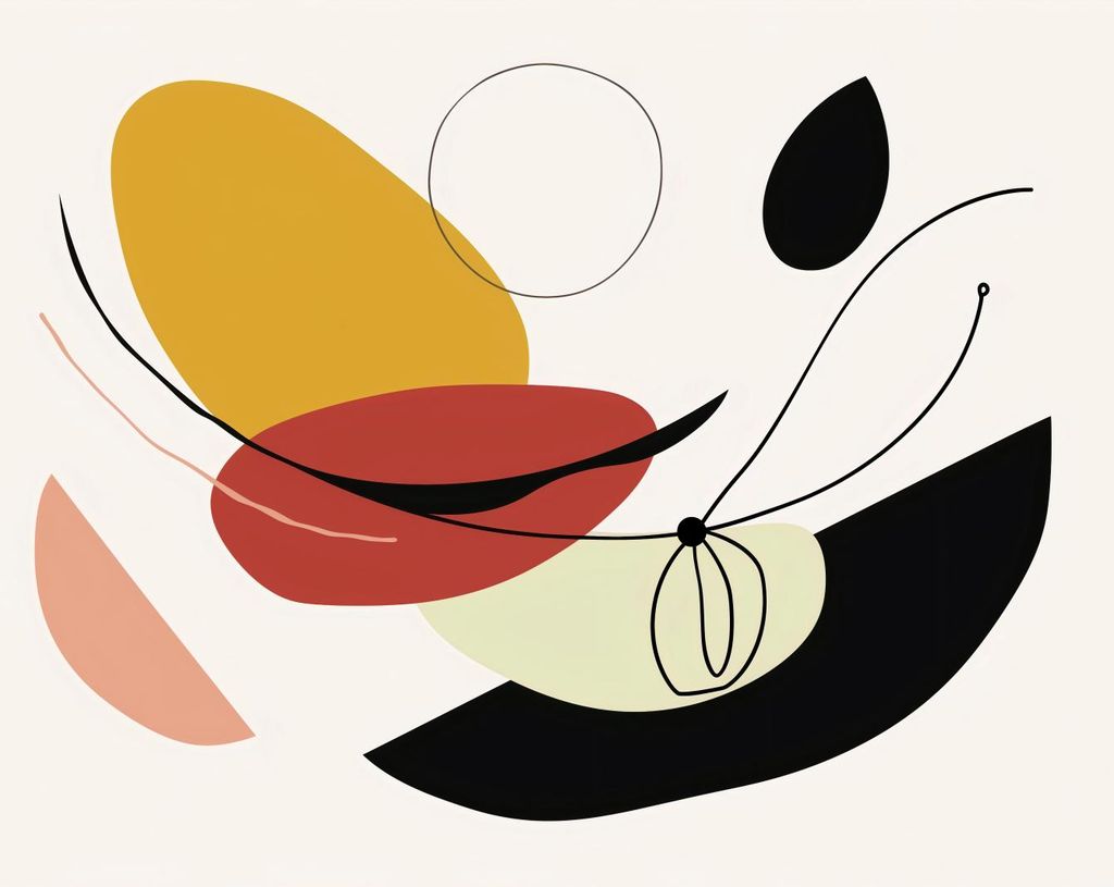 Plakat 76x60,5cm Geometrische Krümmung