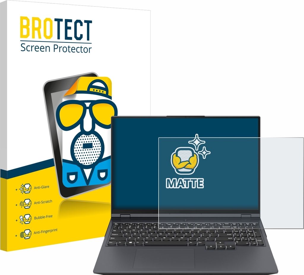 BROTECT Schutzfolie für Lenovo Legion Pro 5i Gen 8 16" Displayschutz Displayschutzfolie Folie Matt Entspiegelungsfolie