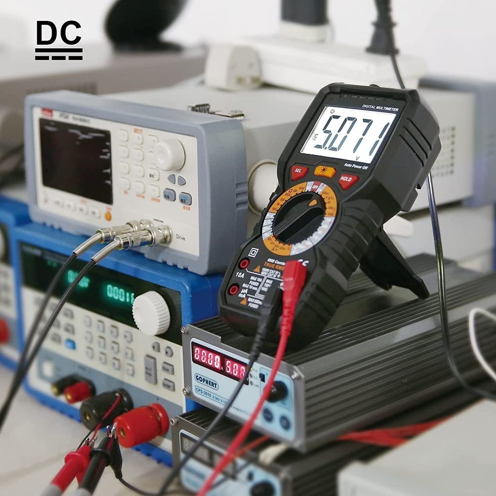 Digital Multimeter, Strommessgerät mit 6000 Counts, True Produktbild 5