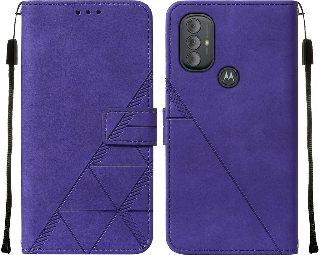 Custodia Viola Goffrata Motorola Moto G Power 2022 - Trendy & Chic