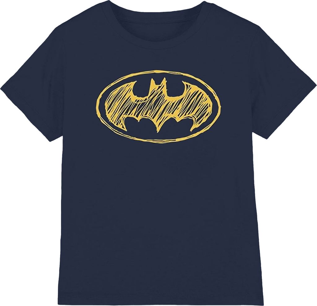 Batman - T-Shirt Logo für Jungen TV2659 (104) (Marineblau)