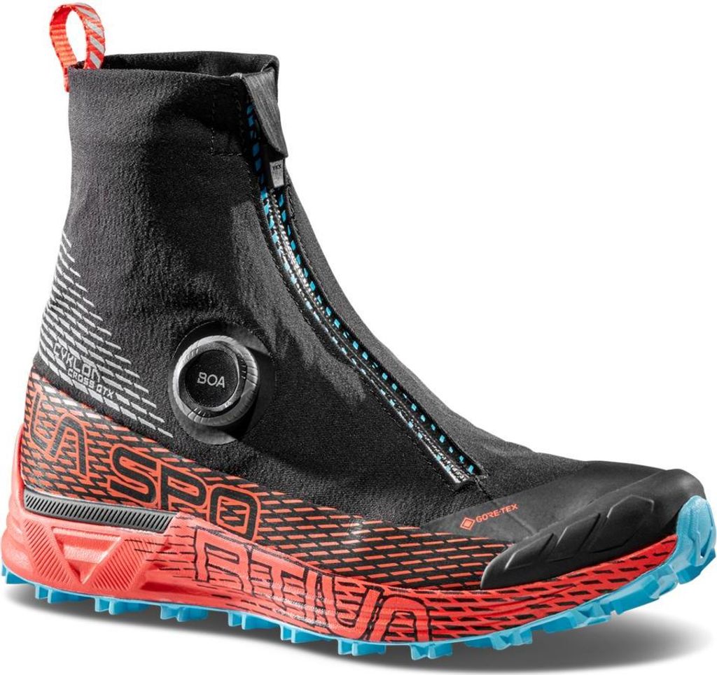 Cyklon Cross Woman Gtx, Mountain Running Schuhe, Damen - La Sportiva, Größe:9 UK / 43, Farbe:K00P02-Black/Hibiscus
