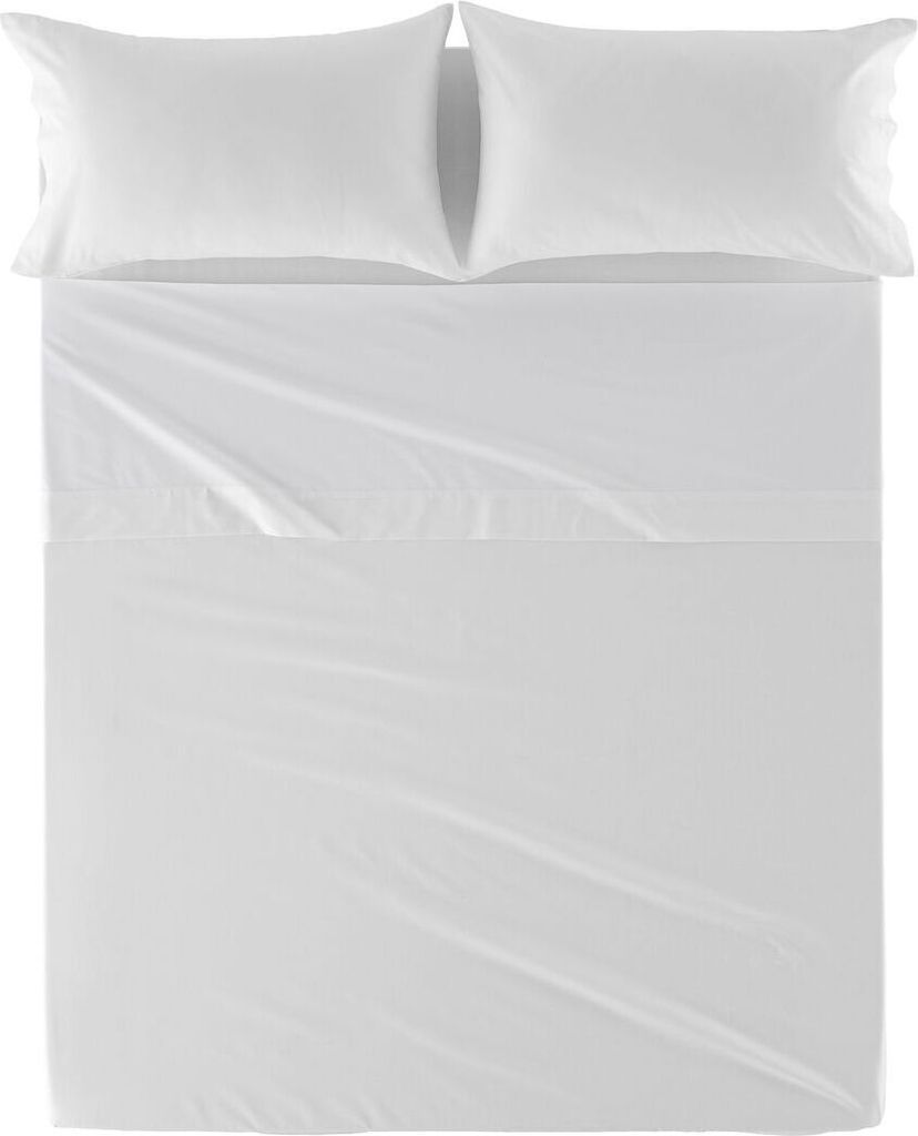 Basic Oberlaken Weiss 240x270 cm (Übergrösse) 100% Baumwolle Hergestellt in Europa