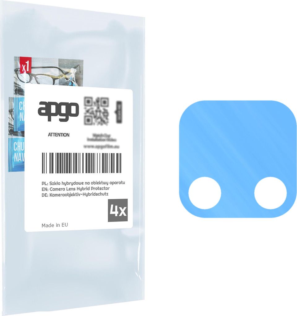 apgo 4 Stück Linsenschutz Kamera Schutzglas für Nokia XR20 Kameraschutz, 9H Kameraobjektiv Camera Lens Protector