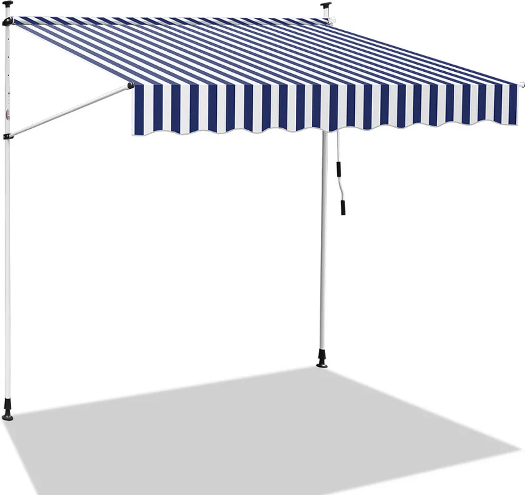 Tenda da Sole TolleTour 300x120cm | Tenda a Morsetto per Balcone Senza Fori