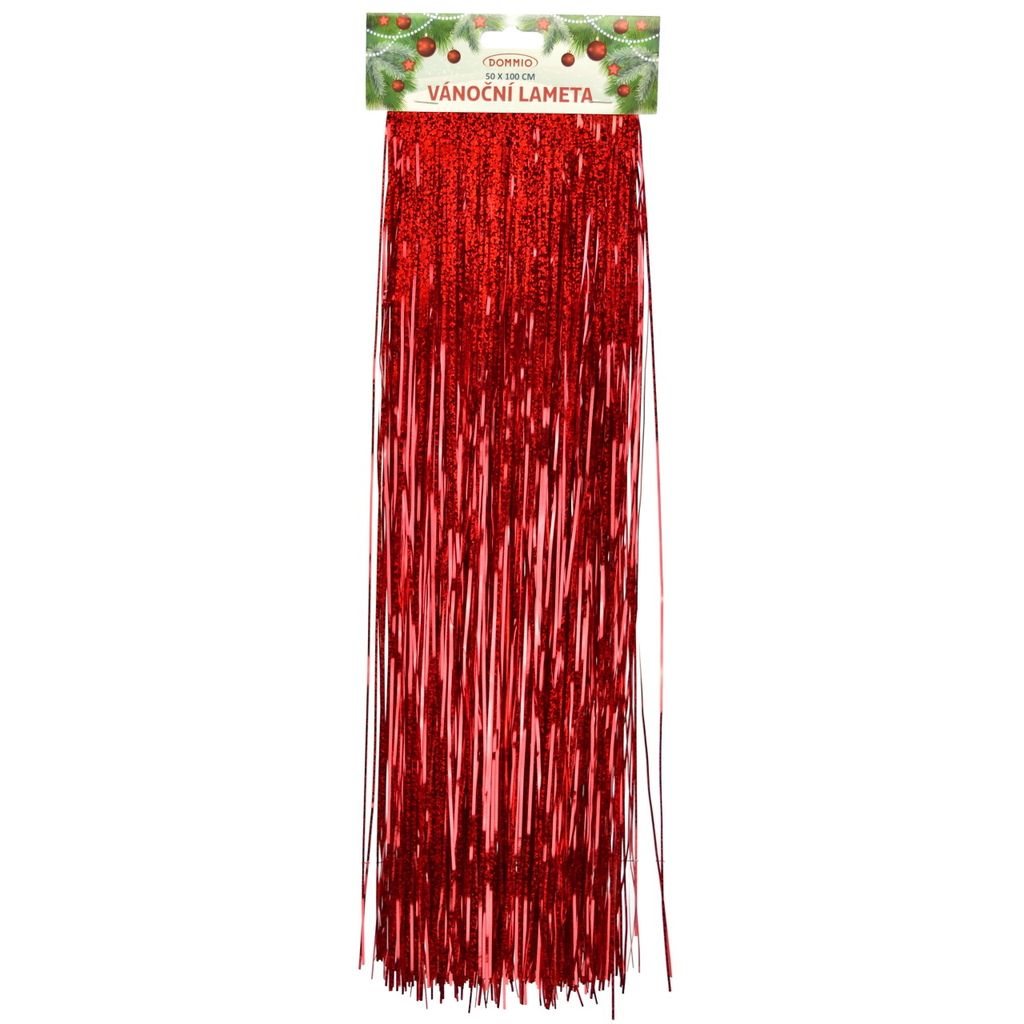 Écharpe de Noël rouge 50x100 cm Image du produit 